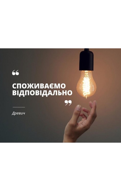 Resource-efficient design philosophy Drevych